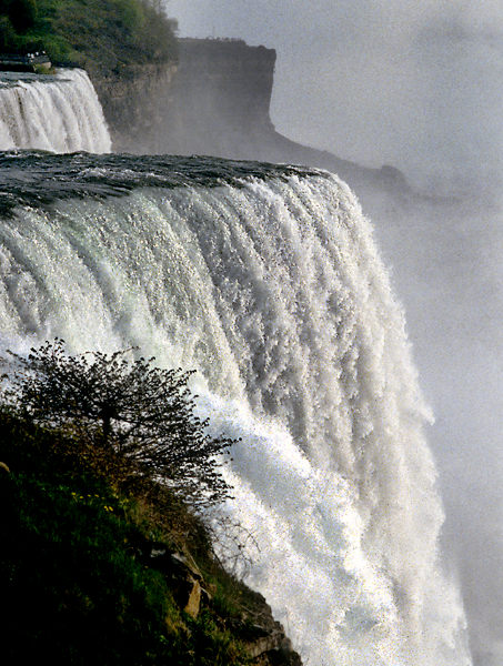 The American Falls in Ontario, Canada.