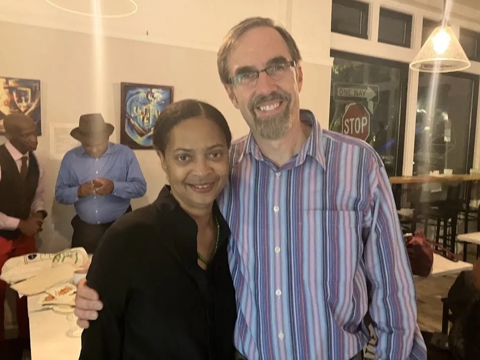 Danielle with Tom Laughlin