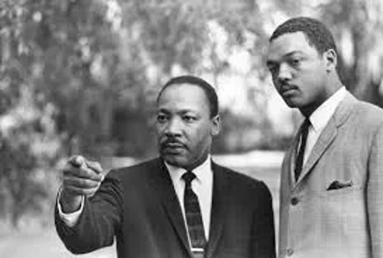 Jesse Jackson  avek Martin Luther King
