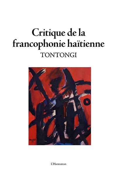 La couverture du «Critique de la francophonie haïtienne.»