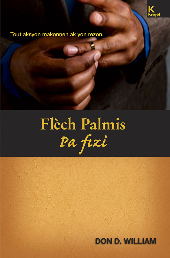 The front cover of Flèch palmis pa fizi.